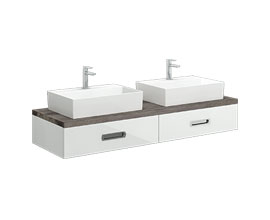 Villeroy & Boch MEMENTO 2.0 60 cm, double vanity unit 2 drawers
